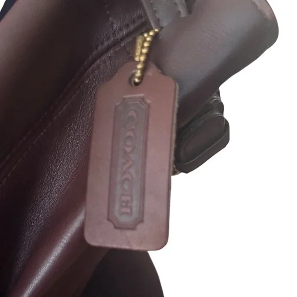 Coach Soho Cornelia Brown Leather Backpack Vintage USA Creed H7H-4162 Brown 1997 - Picture 10 of 10